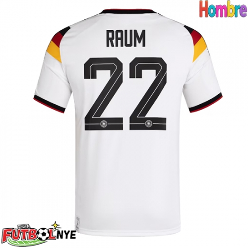 Camiseta Alemania David Raum #22 Primera Equipación Mundial 2026 manga corta